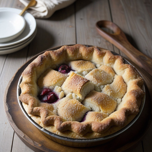 Peachberry Cobbler recipe image