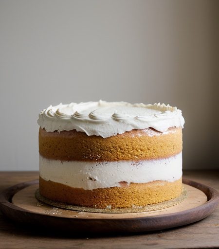 Peaches & Cream Cake *Xwcg89 A recipe image