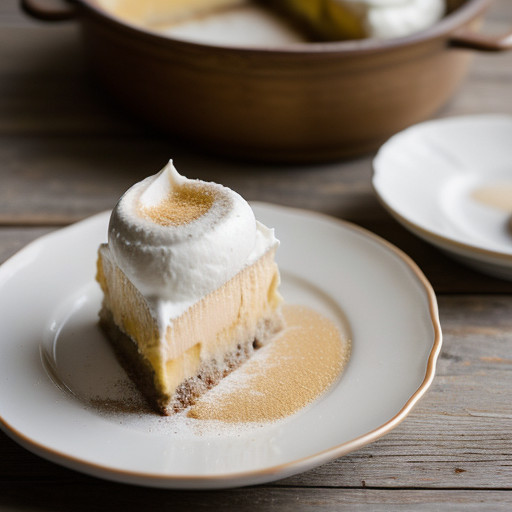 Peaches & Cream Dessert recipe image