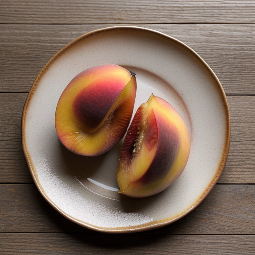 Peaches & Kiwi in Champagne recipe image