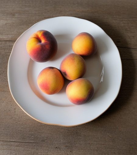 Peaches With a Sunshine Smile recipe image