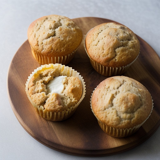 Peaches and Cream Muffins recipe image