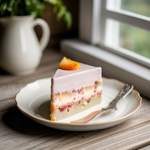 Peaches and Cream Terrine recipe image