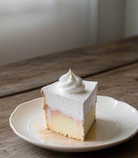 Peachy Angel Food Dessert recipe image