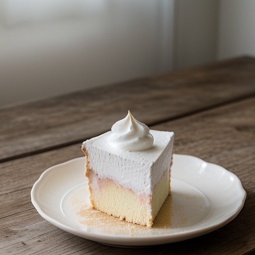 Peachy Angel Food Dessert recipe image