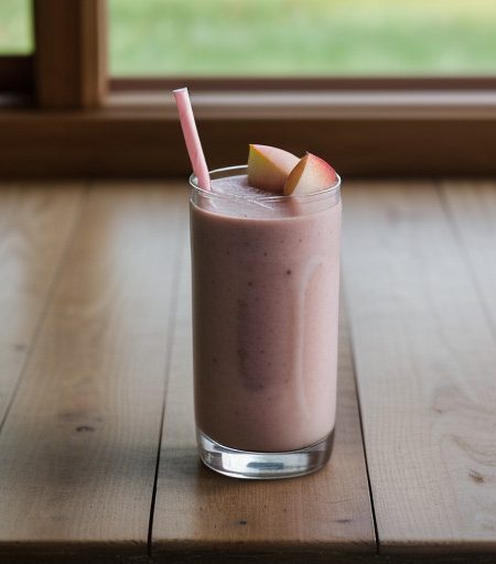 Peachy Apple Smoothie recipe image
