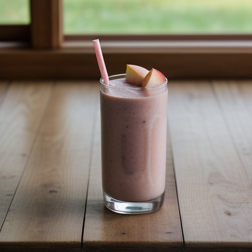 Peachy Apple Smoothie recipe image