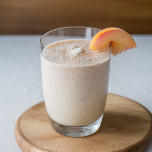 Peachy Buttermilk Shake recipe image