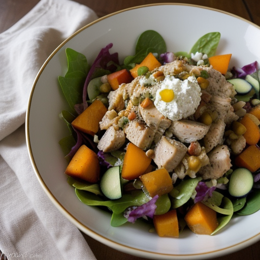 Peachy Chicken Salad recipe image