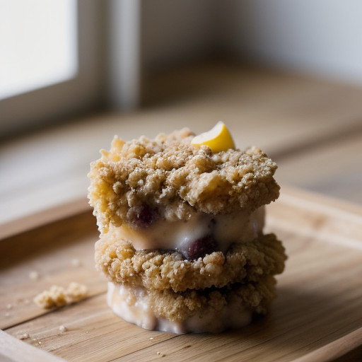 Peachy Lemon Crisp recipe image