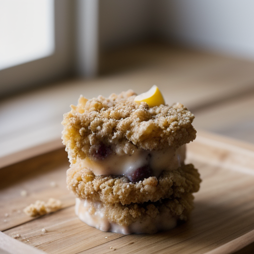 Peachy Lemon Crisp recipe image