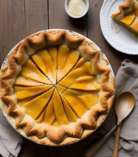 Peachy Peach Pie recipe image