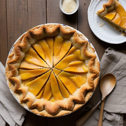 Peachy Peach Pie recipe image
