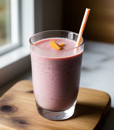 Peachy Power Smoothie recipe image