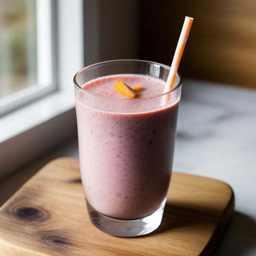 Peachy Power Smoothie recipe image