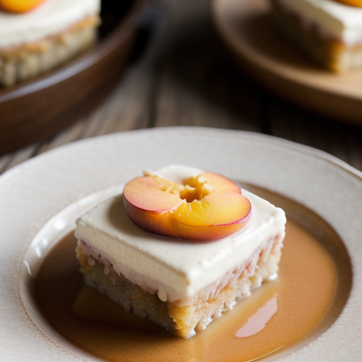 Peachy Pudding Bake recipe image