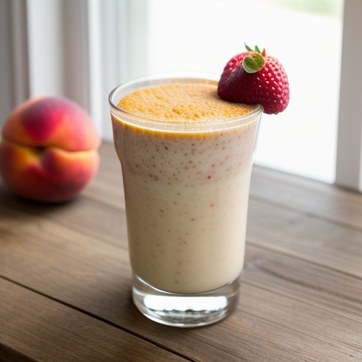 Peachy Pudding Shake recipe image