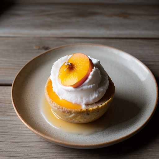 Peachy Yogurt Breakfast Sundae recipe image
