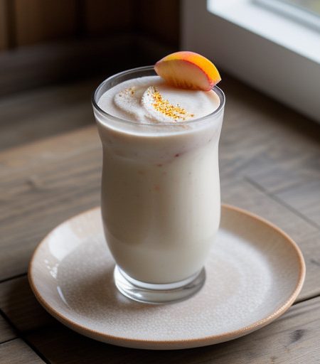 Peachy Yogurt Cooler recipe image