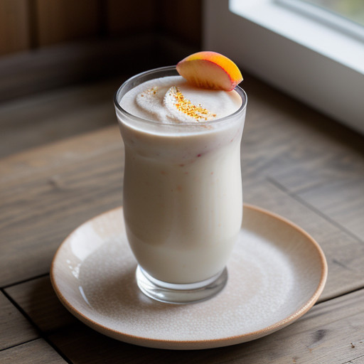 Peachy Yogurt Cooler recipe image