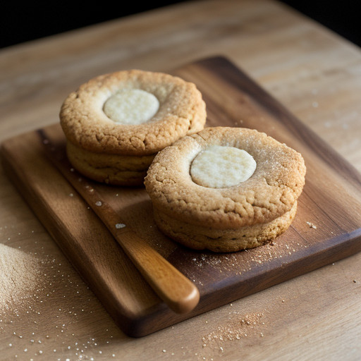Peanut Banana Biscuits With Honey Glaze - Bon Appetit recipe image