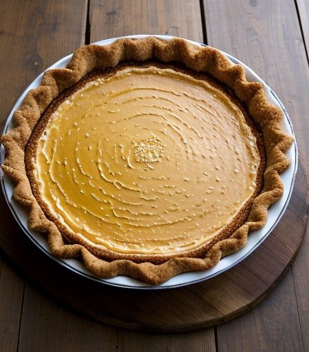 Peanut Brittle Pie recipe image