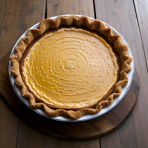 Peanut Brittle Pie recipe image