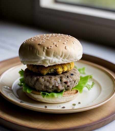Peanut Burgers recipe image