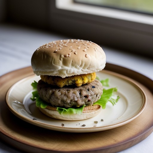Peanut Burgers recipe image