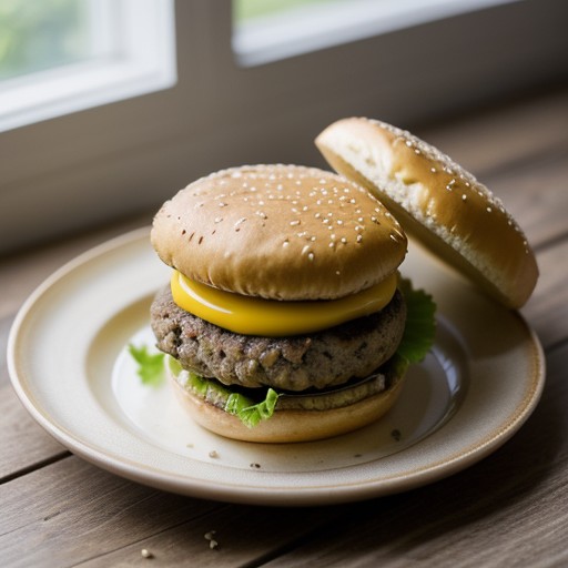 Peanut Burgers recipe image