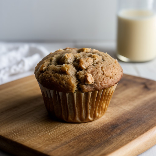 Peanut Butter Apple Muffins recipe image