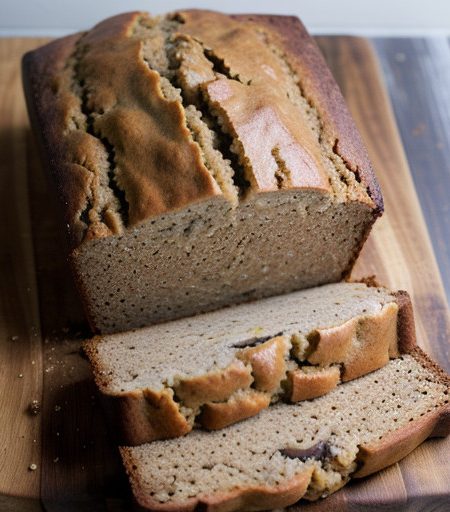 Peanut Butter & Banana Bread recipe image