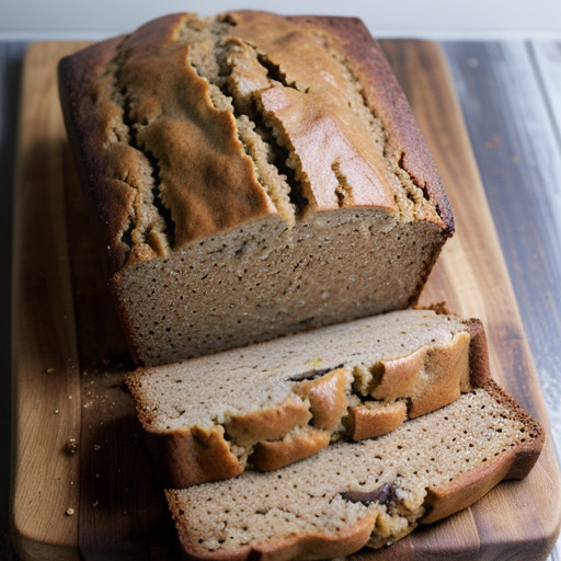 Peanut Butter & Banana Bread recipe image