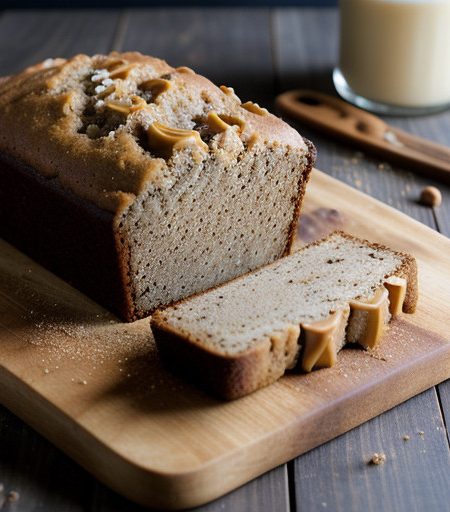 Peanut Butter & Banana Bread:::gwhp32 A recipe image