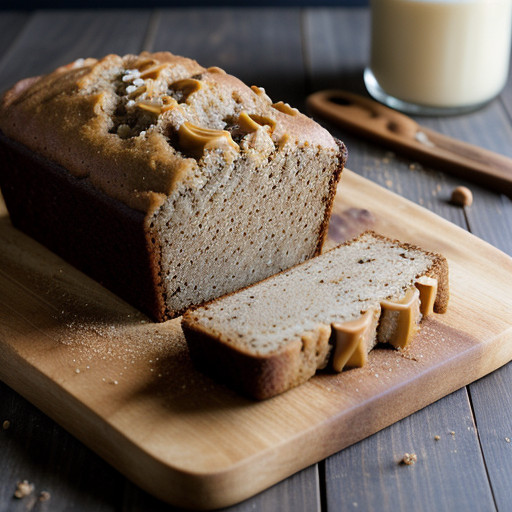 Peanut Butter & Banana Bread:::gwhp32 A recipe image
