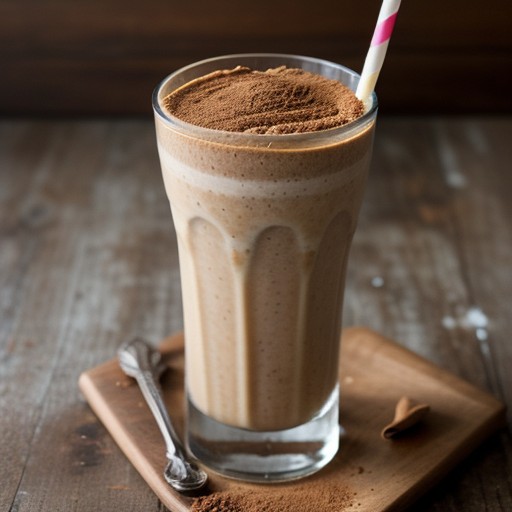 Peanut-Butter-Banana Breakfast Shake recipe image