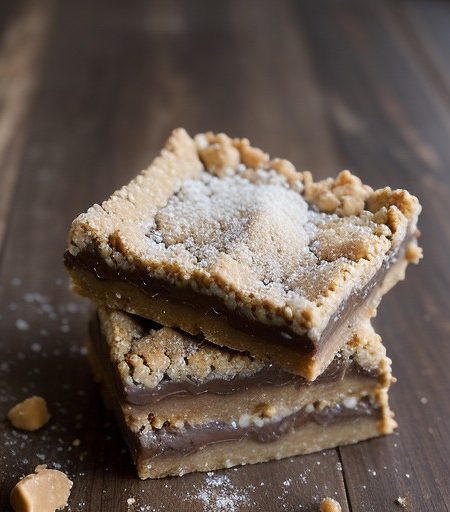 Peanut-Butter Bars recipe image