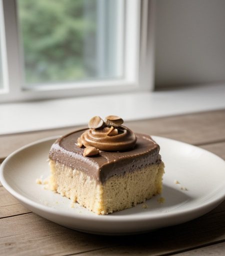 Peanut Butter Broiled Frosting recipe image
