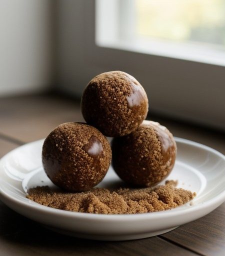 Peanut Butter Carob Balls recipe image