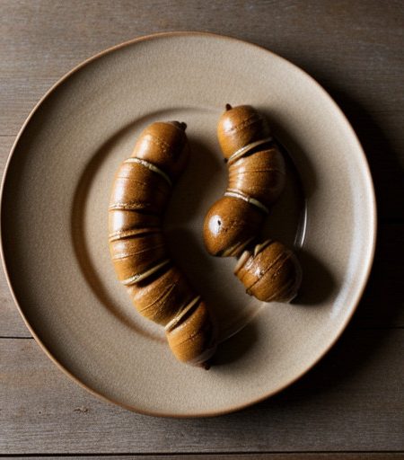 Peanut Butter Caterpillars recipe image