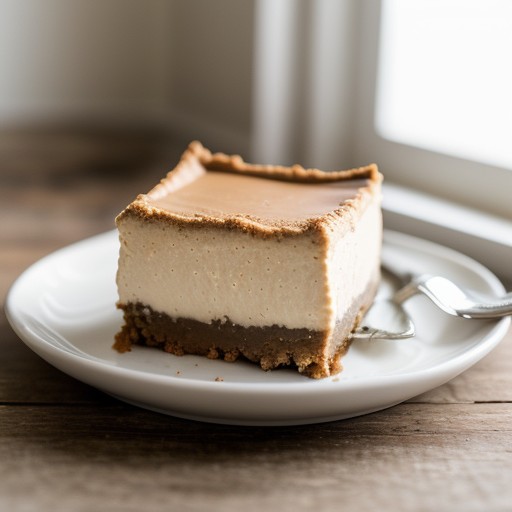 Peanut Butter Cheesecake Squares recipe image