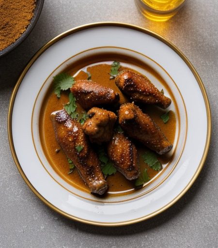 Peanut Butter Chicken Wings recipe image