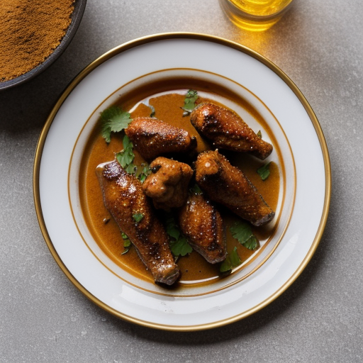 Peanut Butter Chicken Wings recipe image