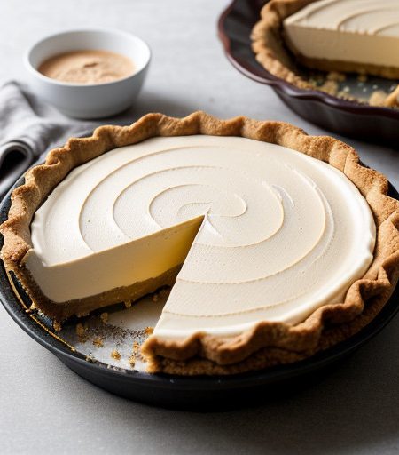 Peanut Butter Chiffon Pie recipe image