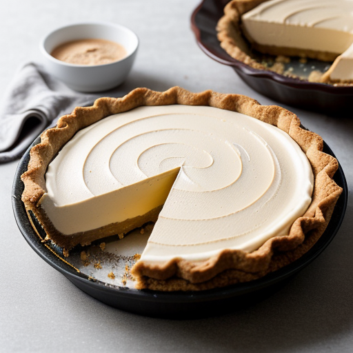 Peanut Butter Chiffon Pie recipe image