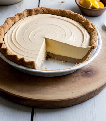 Peanut Butter Chiffon Pie recipe image