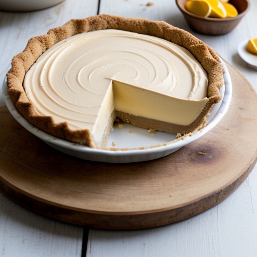 Peanut Butter Chiffon Pie recipe image