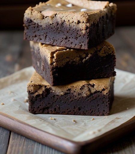 Peanut Butter Chip Brownies recipe image