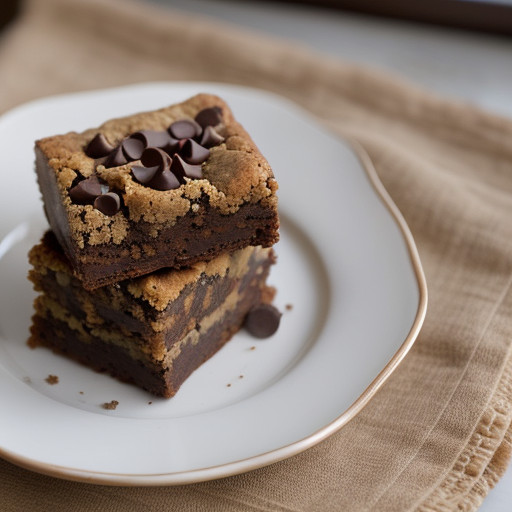 Peanut Butter Choco Chip Squares recipe image