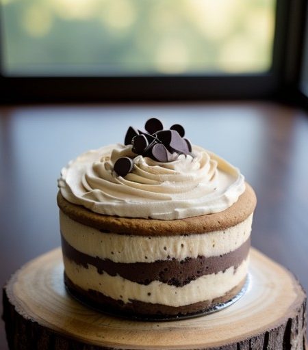 Peanut Butter Chocolate Chip Cheesecake recipe image